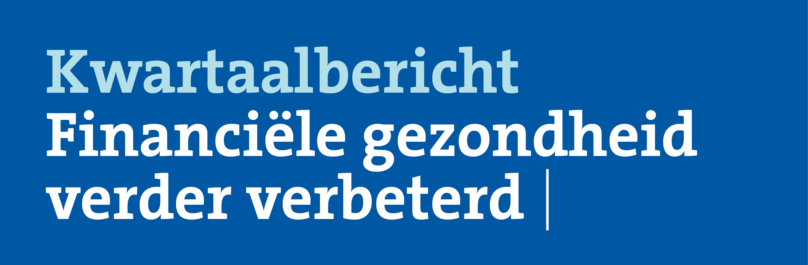 Header kwartaalbericht Q1 2024 - feest voor beleggers?