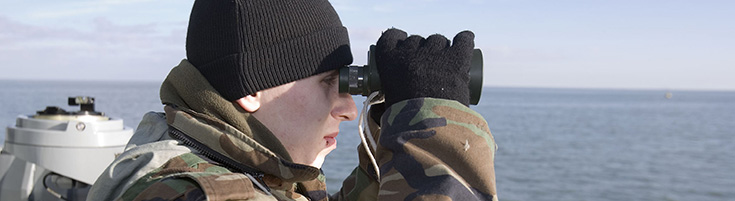 Opwerken van marinemensen uit Letland op ex Hr.Ms.Harlingen, 25 januari 2007