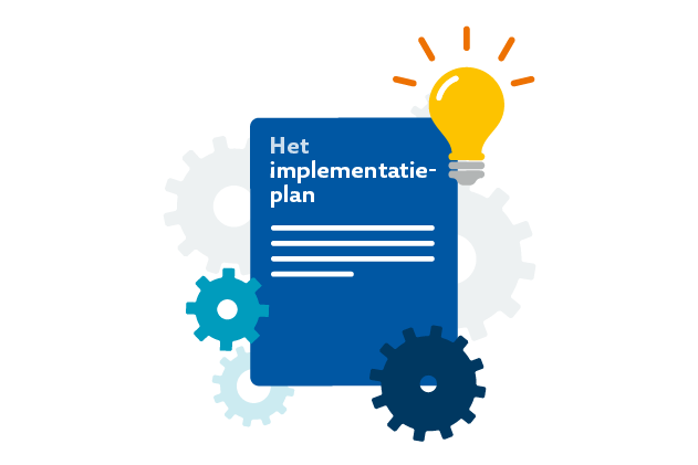 Icoon ABP stelt een implementatie- en communicatieplan op